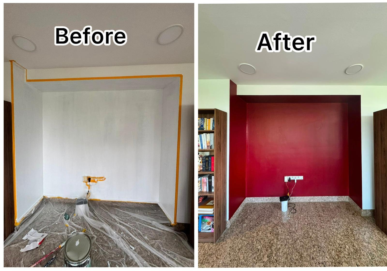 Feature Wall Painting Service in Singapore